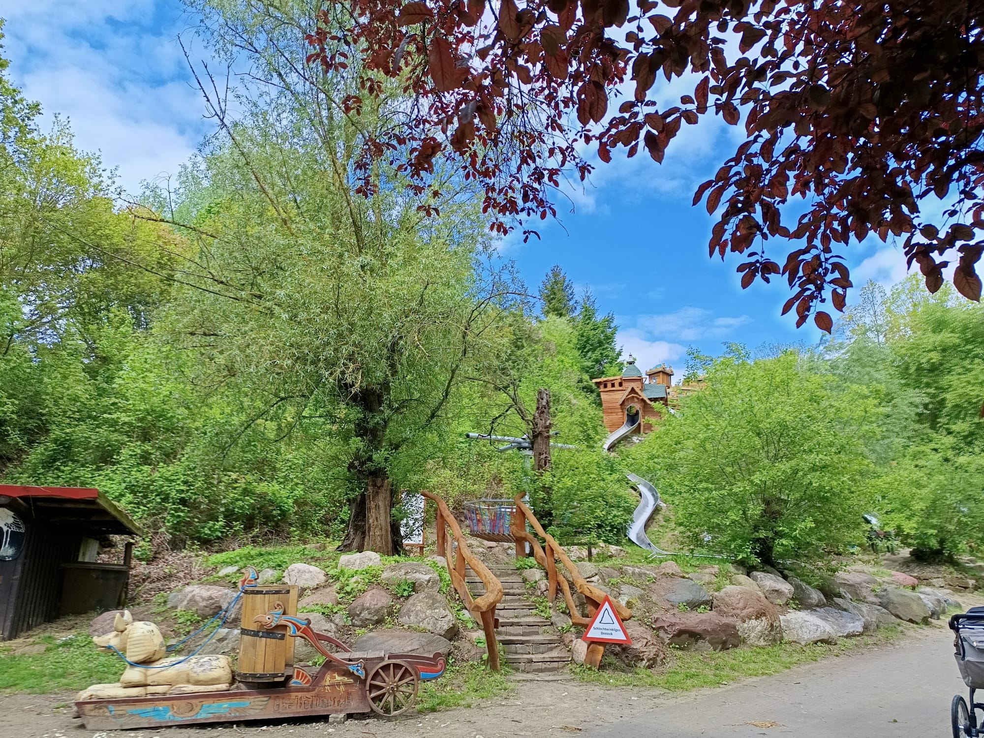 Märchenszene mit Figuren
