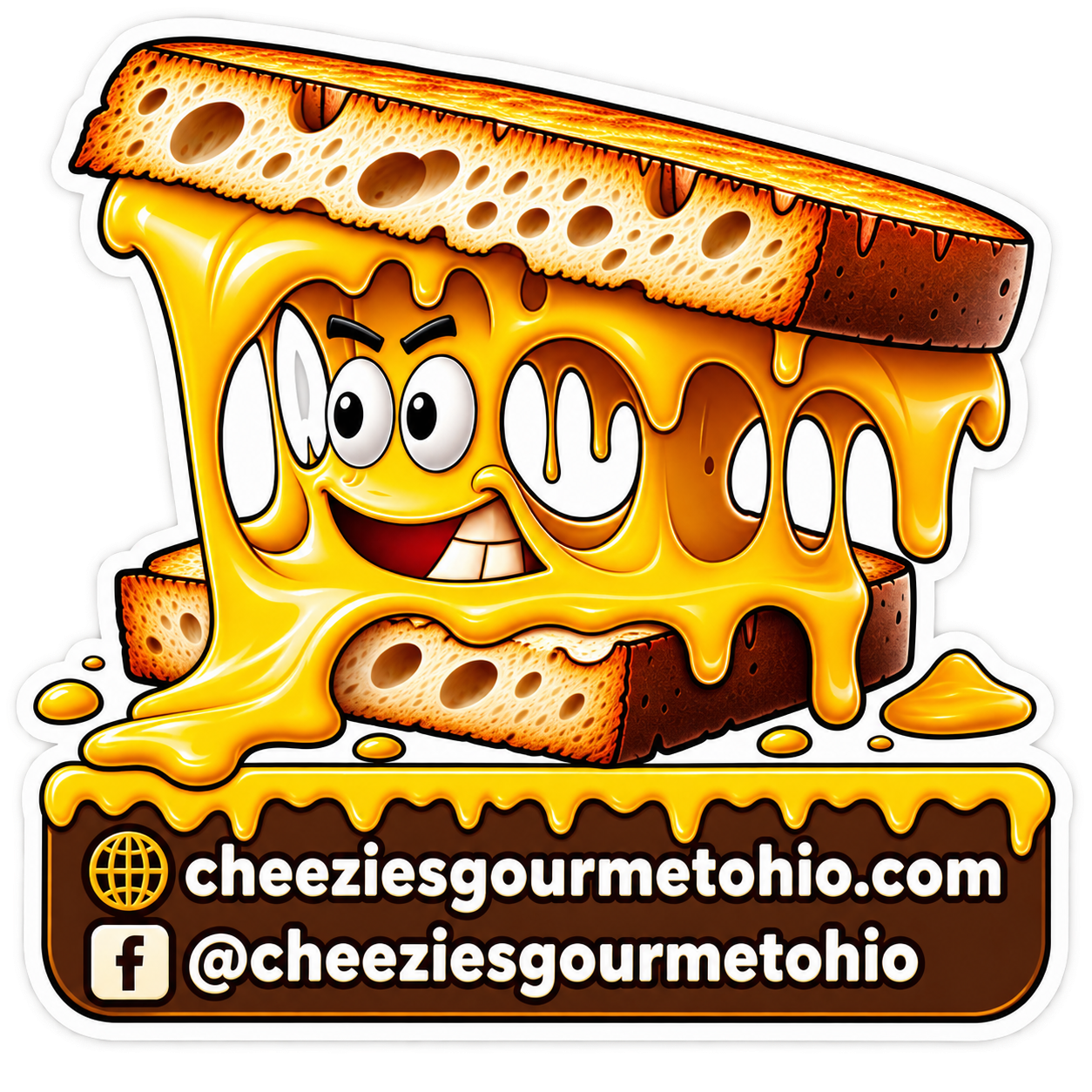 Cheezies Gourmet logo