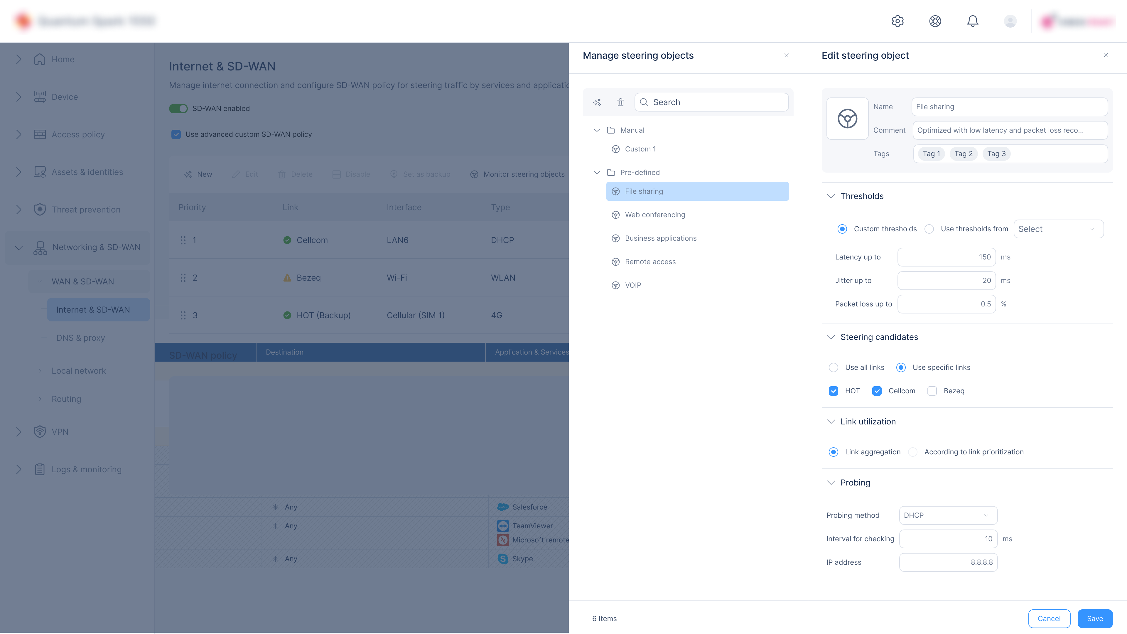Manage Objects
